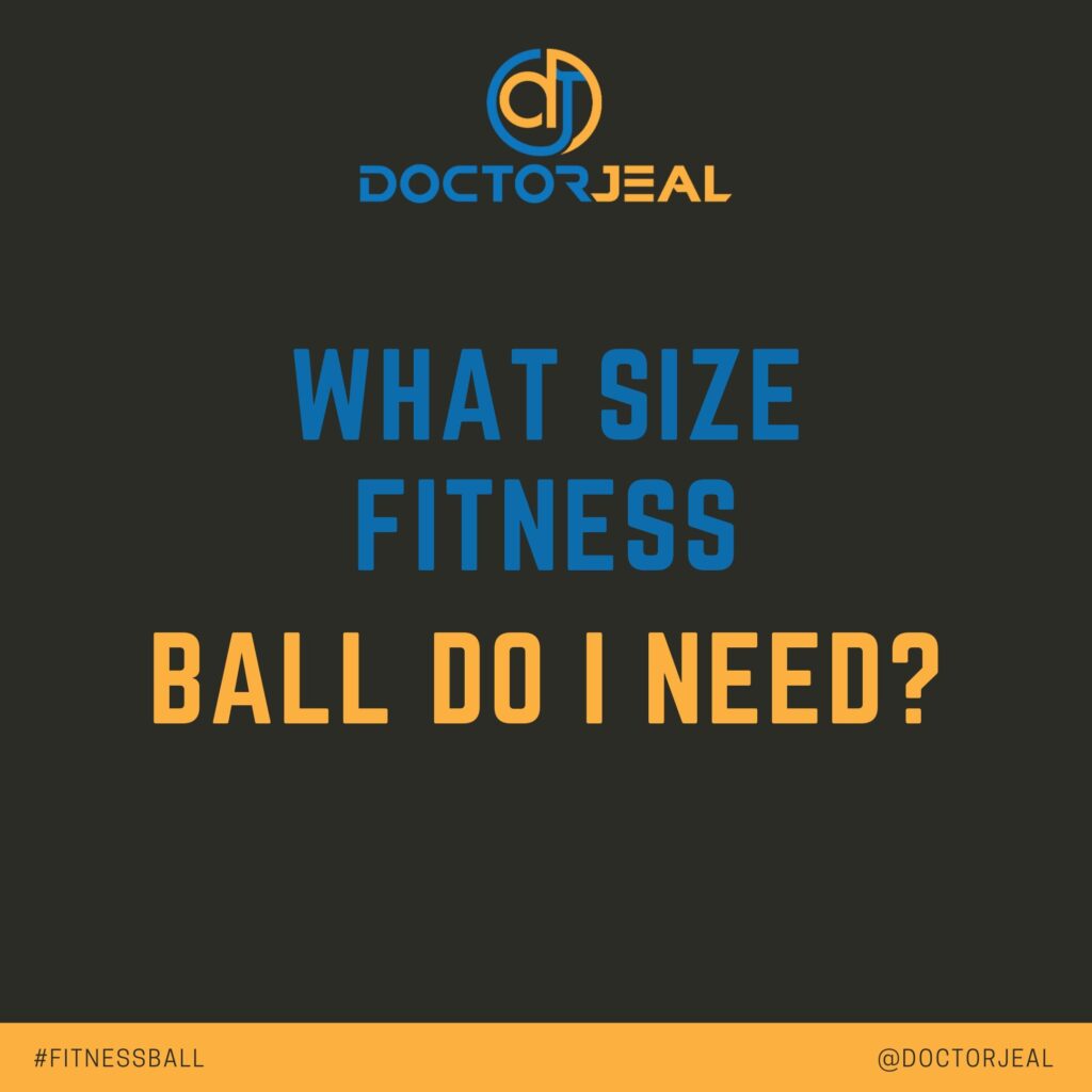 What Size Fitness Ball Do I Need? - Social - Title