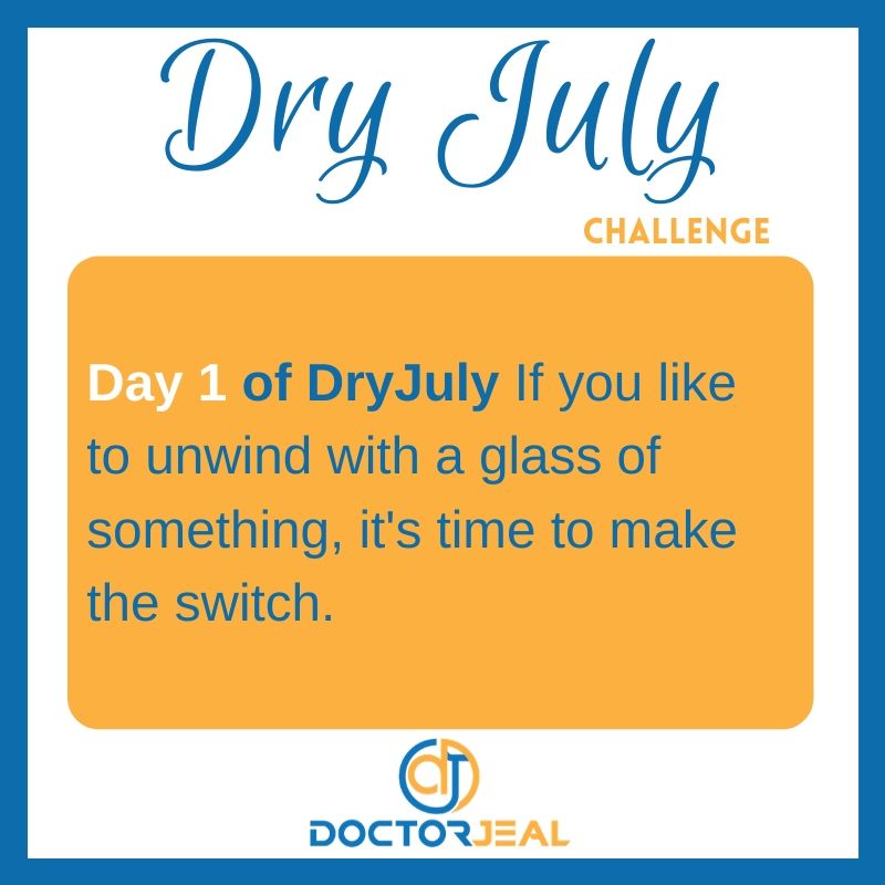 DryJuly Challenge Day 1