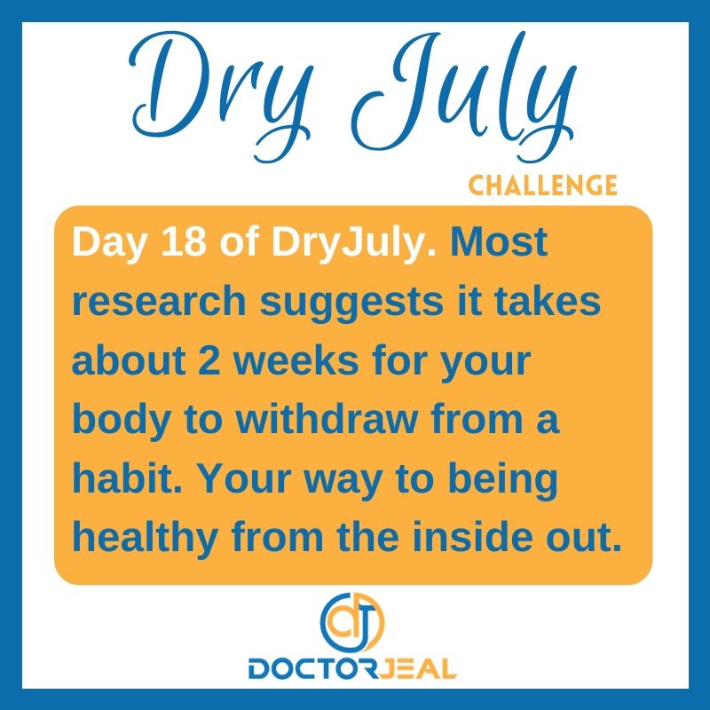 DryJuly Challenge Day 18