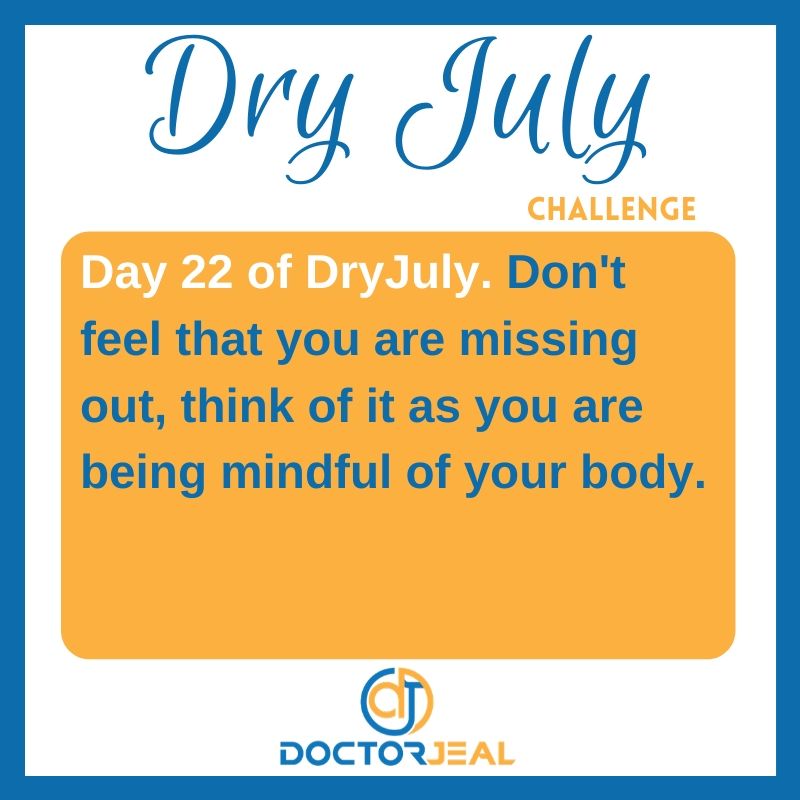 DryJuly Challenge Day 22