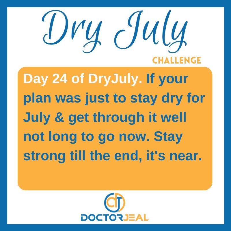 DryJuly Challenge Day 24