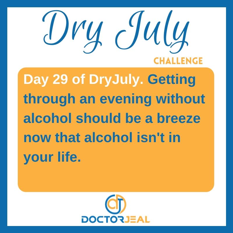 DryJuly Challenge Day 29