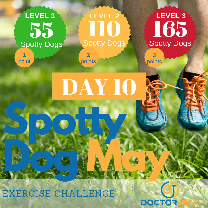 Spotty Dog May Challenge Targets - Day 10