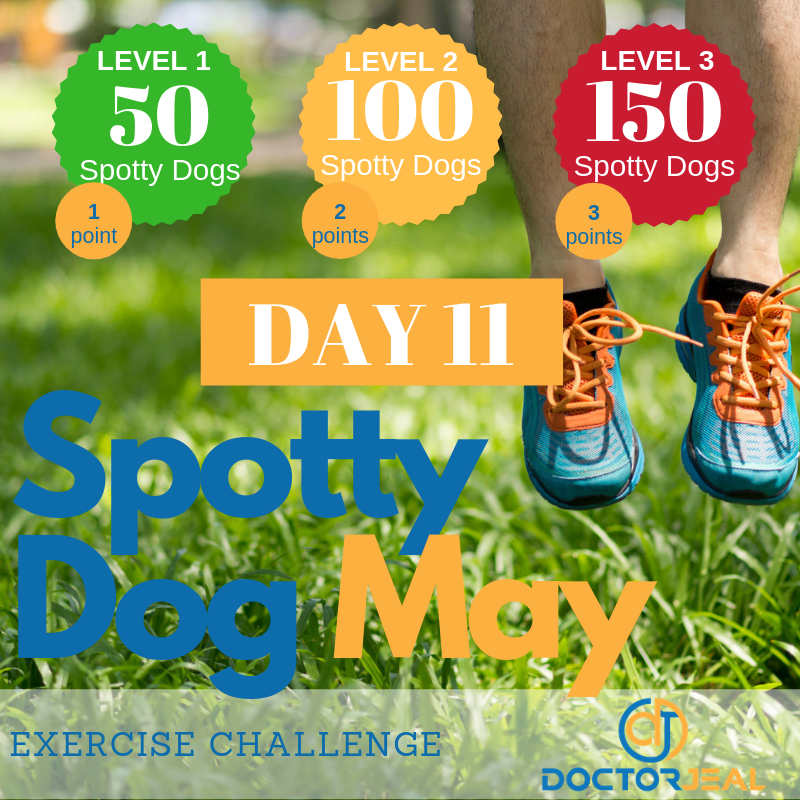 Spotty Dog May Challenge Targets - Day 11