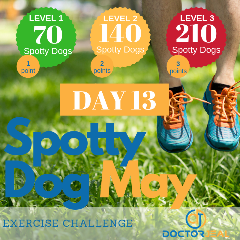 Spotty Dog May Challenge Targets - Day 13