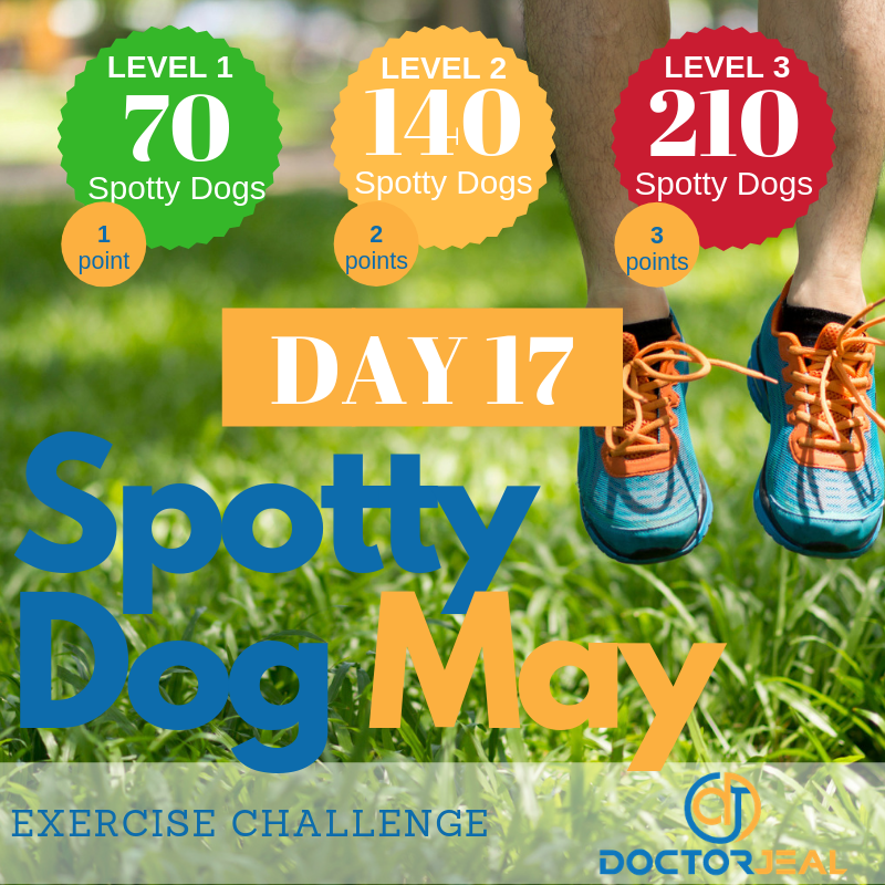 Spotty Dog May Challenge Targets - Day 17