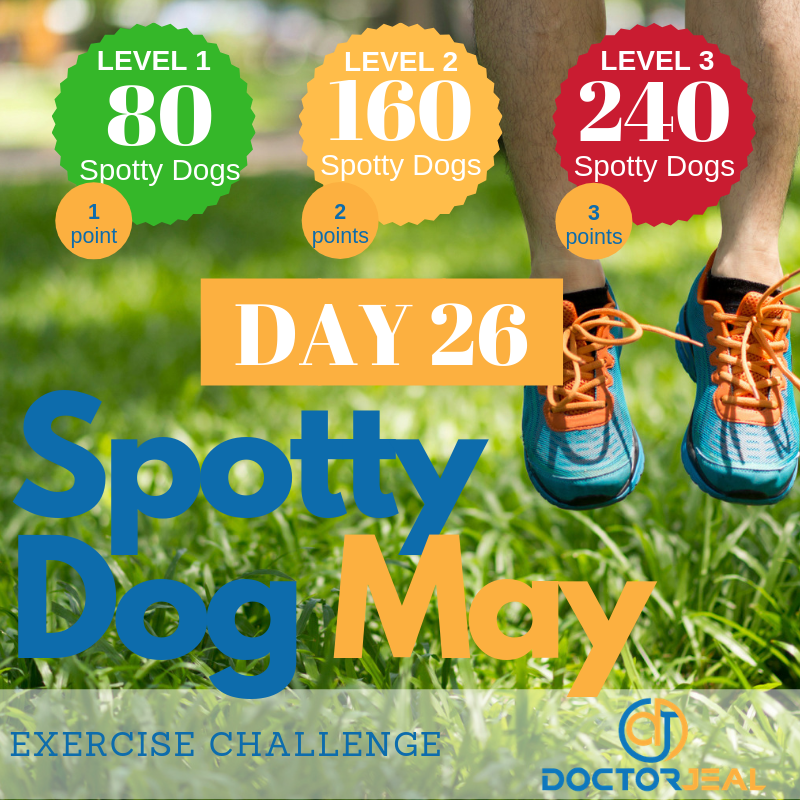 Spotty Dog May Challenge Targets - Day 26