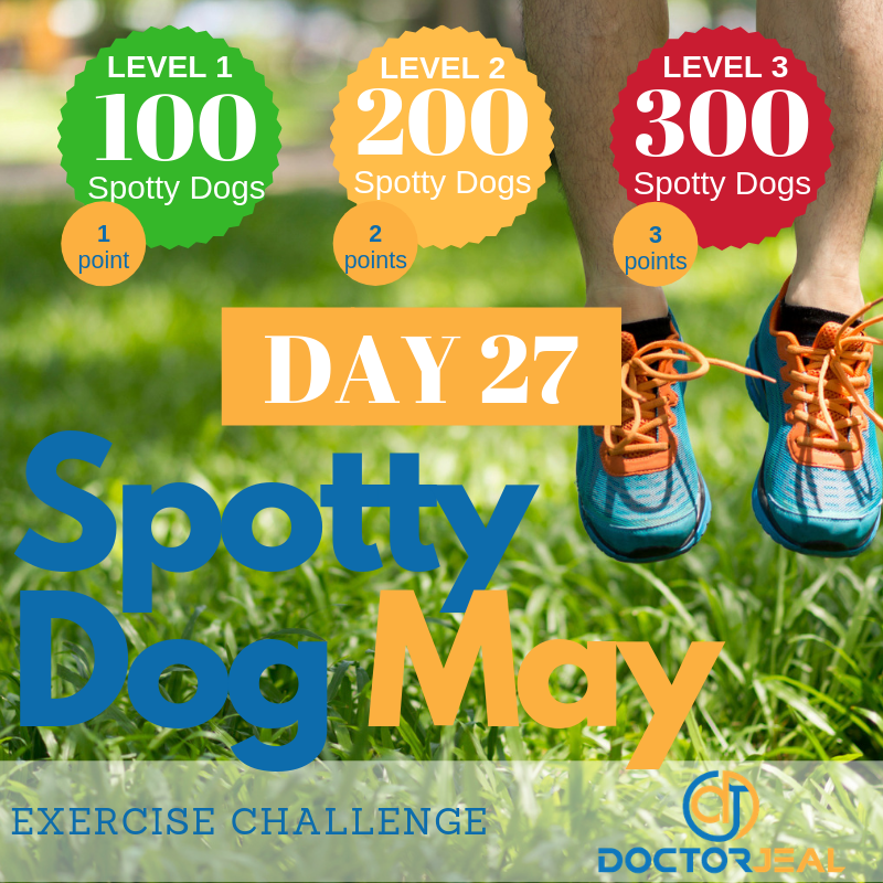 Spotty Dog May Challenge Targets - Day 27
