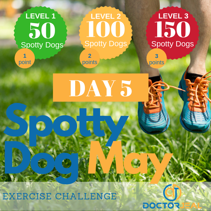 Spotty Dog May Challenge Targets - Day 5