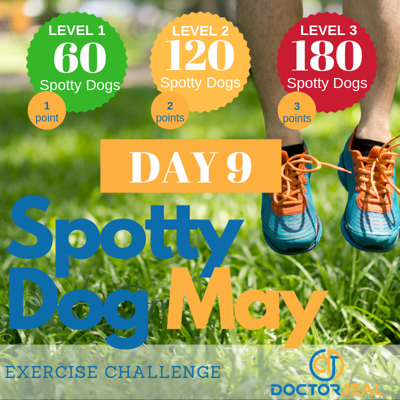 Spotty Dog May Challenge Targets - Day 9