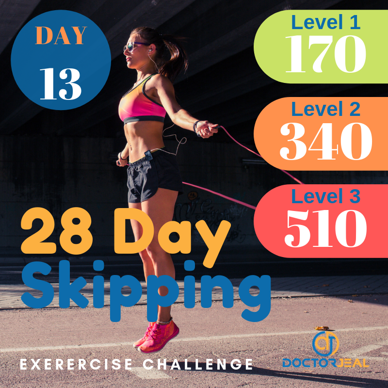 28 Day Skipping Challenge Day 13