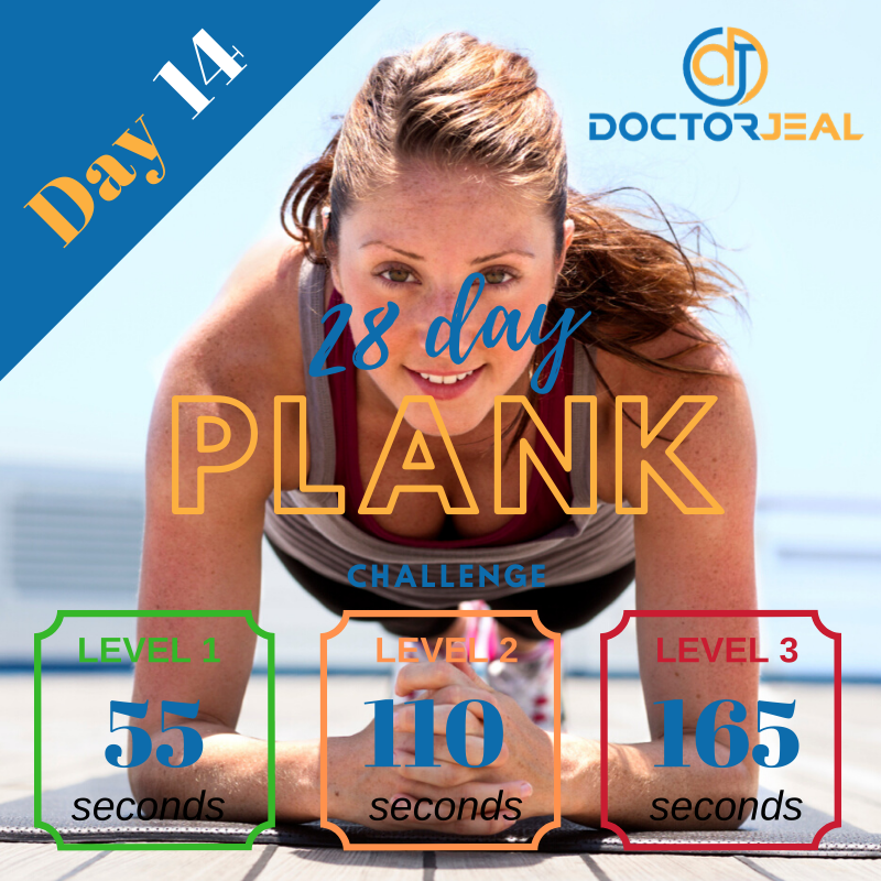 28 Day Plank Challenge Day 14