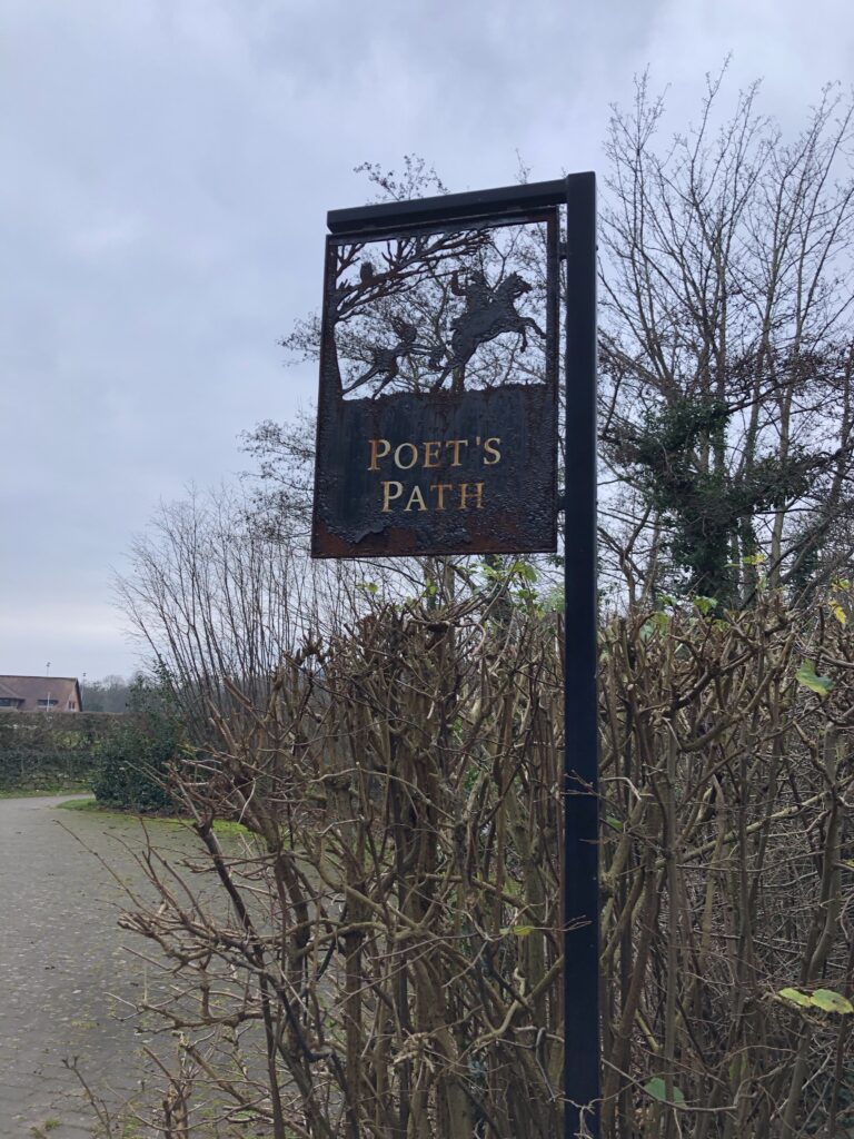 The Poets Path - Alloway at Stage 5 of the Robert Burns to Greenan Castle Walk loop