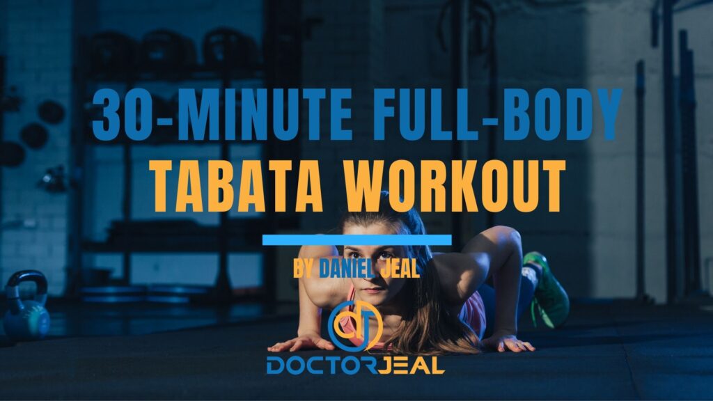 30-minute full-body Tabata workout Title female