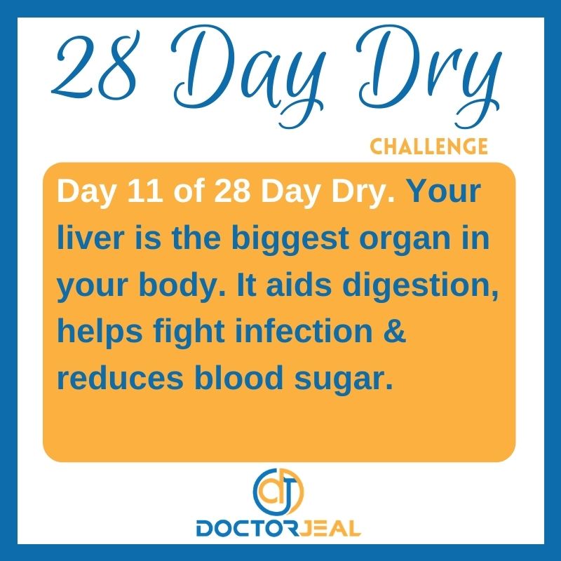 28 Day Dry Day 11