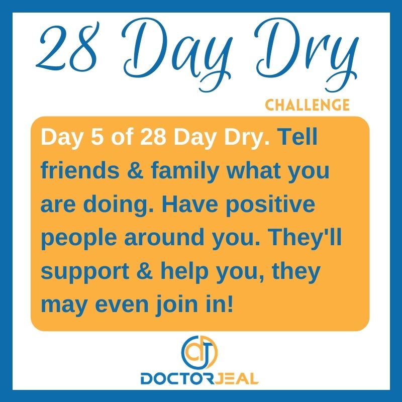 28 Day Dry Day 5