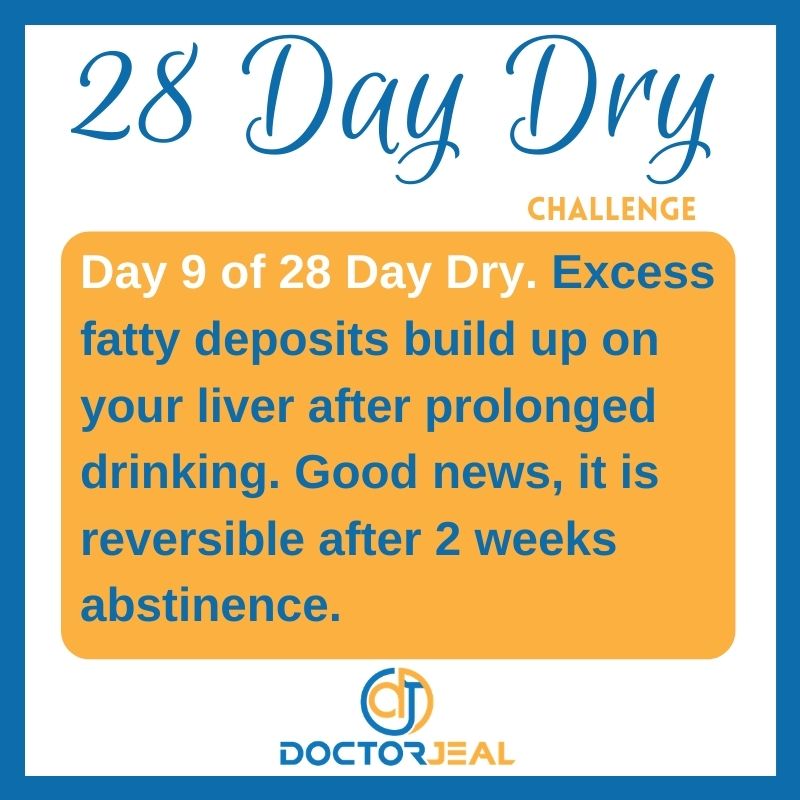 28 Day Dry Day 9