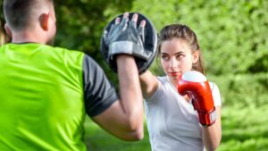 Bring Sally Up Boxing Punches 3 4 5 6 Head Hook and Body Hooks Boxing Bootcamp Photo