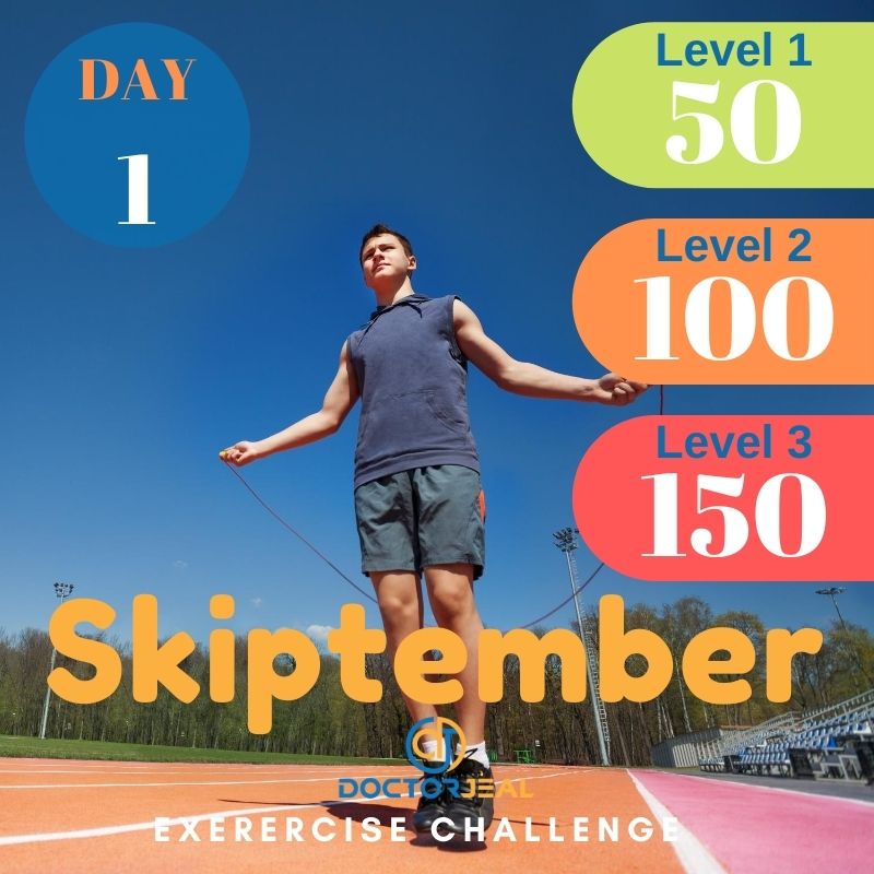 Skiptember Skipping Challenge - Male Day 1