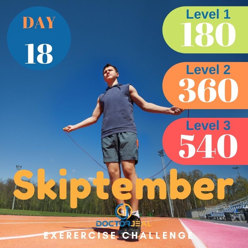 Skiptember Skipping Challenge - Male Day 18