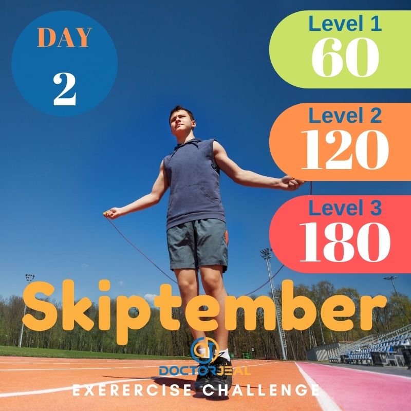 Skiptember Skipping Challenge - Male Day 2