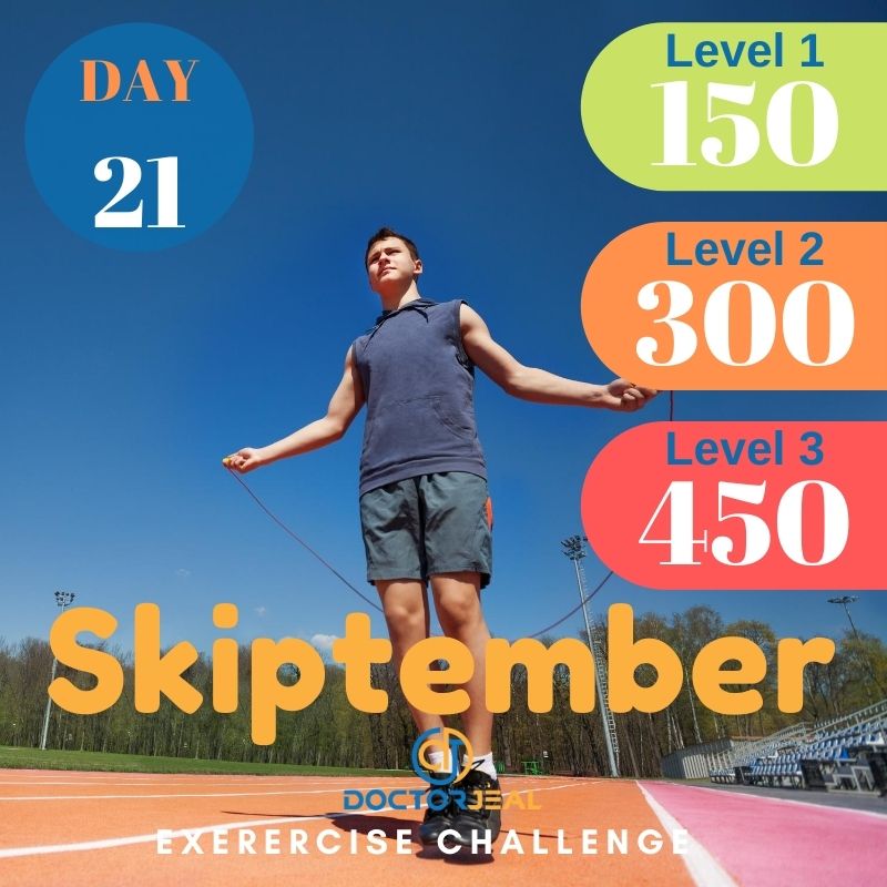 Skiptember Skipping Challenge - Male Day 21