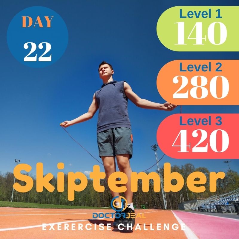 Skiptember Skipping Challenge - Male Day 22