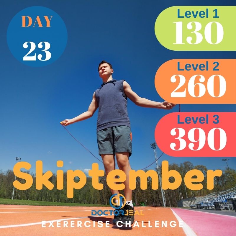 Skiptember Skipping Challenge - Male Day 23
