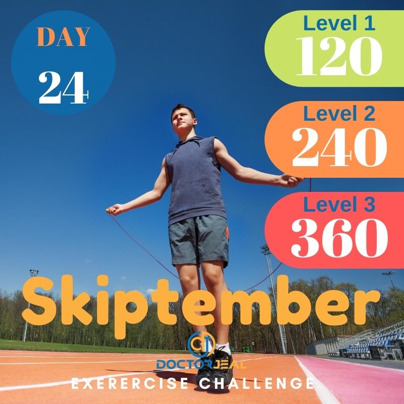 Skiptember Skipping Challenge - Male Day 24