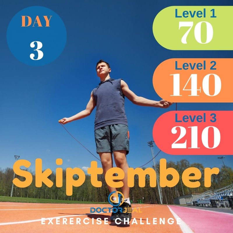 Skiptember Skipping Challenge - Male Day 3