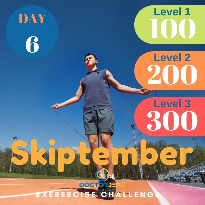 Skiptember Skipping Challenge - Male Day 6