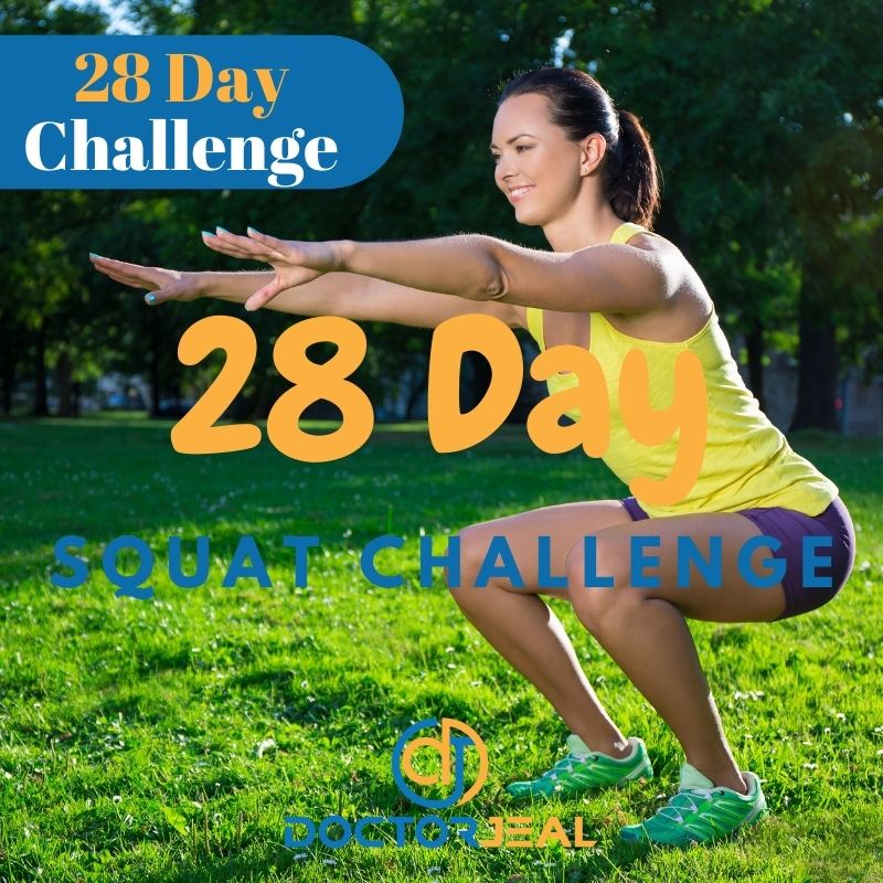 28 Day Squat Challenge Title Female