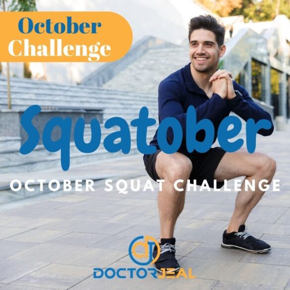 October Squat Exercise Challenge (Squatober) DoctorJeal